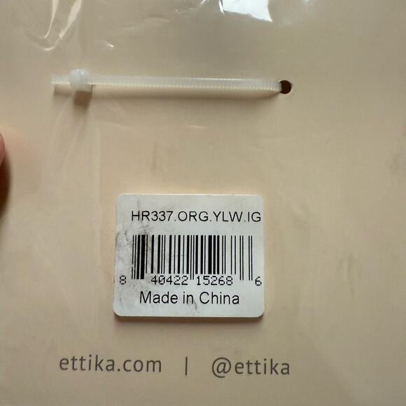 Ettika Hair Accessories Large Orange and Yellow Flowers Clips Brand new - Picture 3 of 3